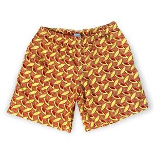 Anthropologie Bantu Men Drawstring Board Shorts Swim Trunks  34